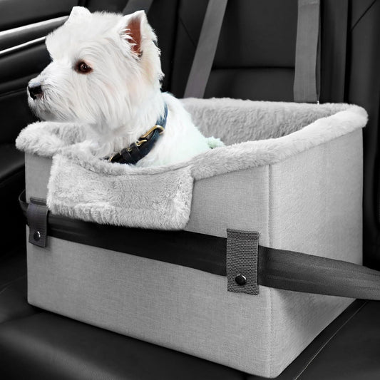 Portable Booster Seat With Clip-On Safety Leash