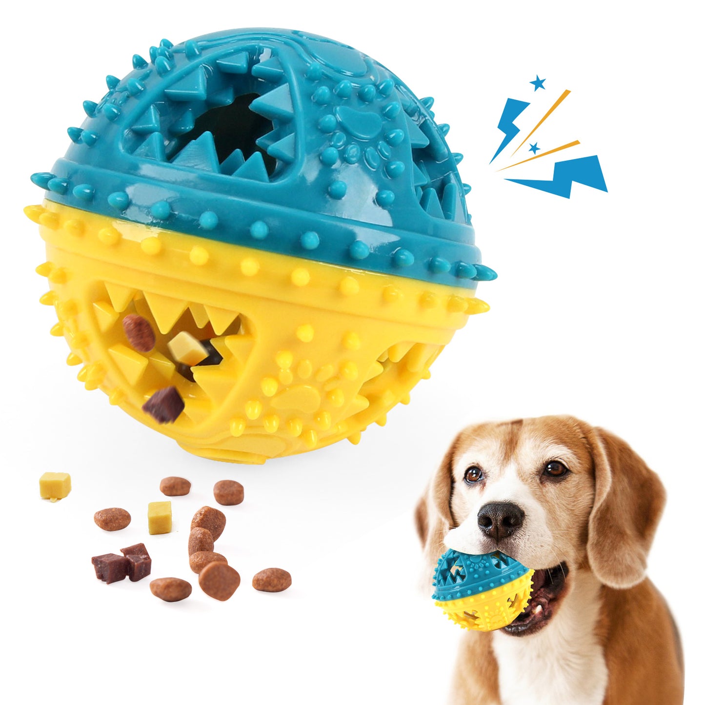 Dog Chew Grinding Teeth Sound Ball Toy
