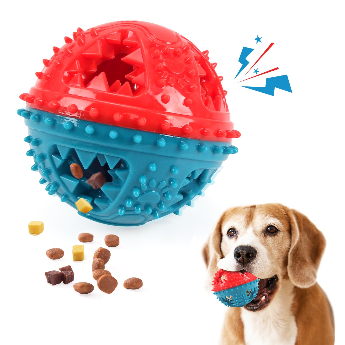 Dog Chew Grinding Teeth Sound Ball Toy
