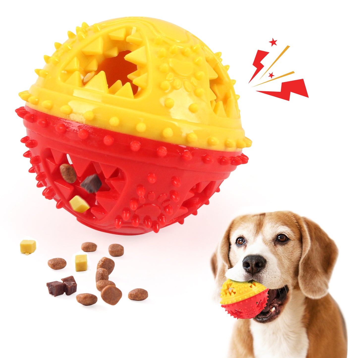 Dog Chew Grinding Teeth Sound Ball Toy